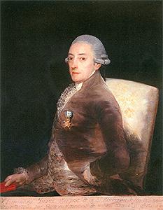 Francisco de Goya Portrait of don Bernardo de Iriarte y Nieves Ravelo Sweden oil painting art